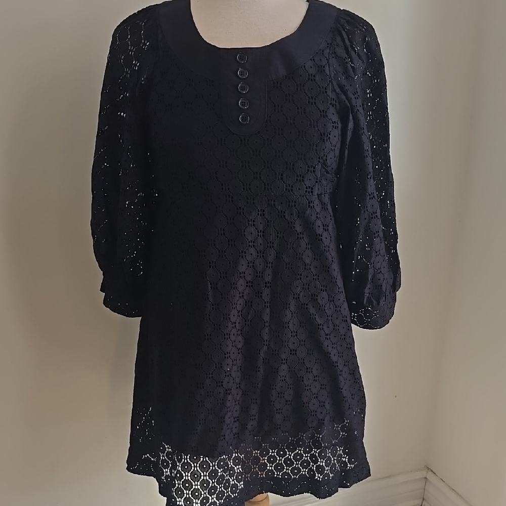 Chic Black Lace H&M Dress